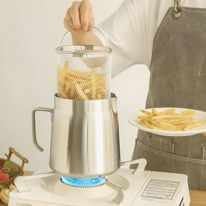 Stainless Fryer Pot