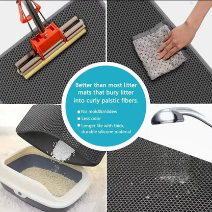 Non-Slip Cat Litter Mat