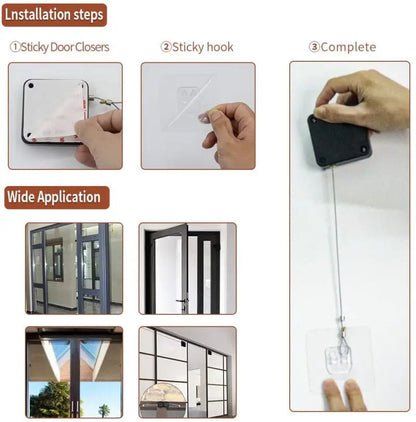 Automatic Sensor Door Closer/ Adjustable Home Improvement